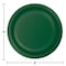 Touch Of Color 9" Hunter Green Paper Plates 240 PK 473124B - alternate 2